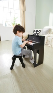 Hape Leuchttasten Piano pentru copii 25 de taste luminoase ideal pentru educatie muzicala - Img 6