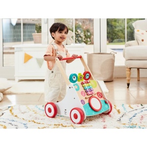 Hape Musik Lauflernwagen - Carucior din lemn cu instrumente muzicale reglabil pentru copii de la 10 luni - Img 4