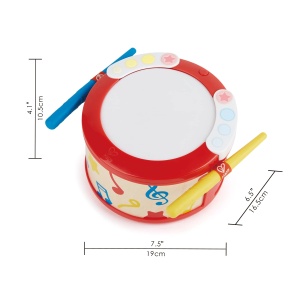 Hape Toba Educativa pentru Copii 12 Luni cu Ritmuri si Lumini Dezvoltare Creativitate si Motricitate - Img 3