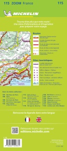 Harta Michelin Cote dAzur - Esterelmassiv 1100.000, Culoare Galbena, Design Unic - Img 2