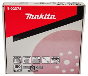 Hartie abraziva Makita E-02375 225mm K150, 25 bucati - Img 3