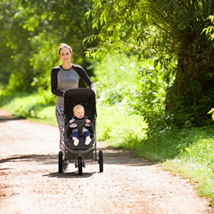 hauck Buggy Rapid 3, pentru copii de pana la 22 kg, Mic pliabil, cu functie de dormit de la nastere, Glisor reglabil pe inaltime, Cos mare de pana la 3 kg, Anvelopa din plastic (caviar/negru) - Img 12
