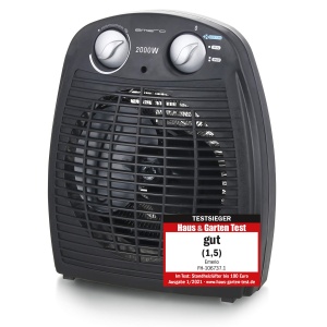 Heizluftung Emerio FH-106737.2, 2000W, portabil, pentru spatii de 25 m, gri