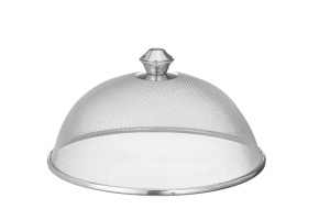 Hendi Acoperire Alimente din Inox cu Plasa Fina si Maner Ergonomic o305x170mm