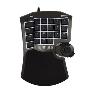 HORI Tactical Assault Commander F14 (Final Fantasy XIV Black Edition) - Tastatura de gaming pentru PC (Windows 11/10), PS5 si PS4 - Licentiat oficial Square Enix - Img 2
