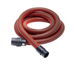 Hose aspirator Nilfisk AS, 4 m, diametru 36 mm, rosunegru