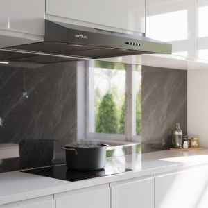 Hota Cecotec Bolero Flux CM 602200, 60 cm, 220 m3h, 70W, Negru - Img 6