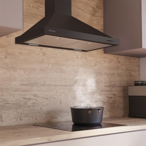 Hota Cecotec Bolero Flux PM 606500 60 cm Negru 650 m3h Clasa A Filtru de carbon - Img 6