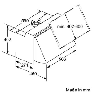 Hota de bucatarie NEFF D64MAC1X0 60 cm 2 motoare Argintiu - Img 5