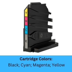 HP Laser Toner Collection Unit 5KZ38A Negru Capacitate 7000 Pagini - Img 4