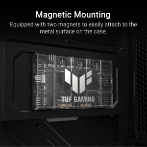 Hub de ventilatoare ASUS TUF Gaming ARGB PWM, 6 porturi, montare magnetica - Img 7