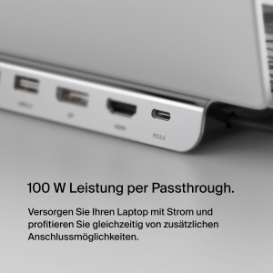 Hub USB-C Belkin 11-in-1 cu 4K HDMI, 100W incarcare, 3x USB-A - Img 6