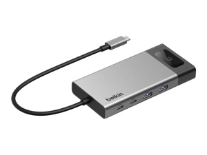 Hub USB-C Belkin 8 in 1, 100W, 2 porturi HDMI, 4K la 60Hz - Img 2