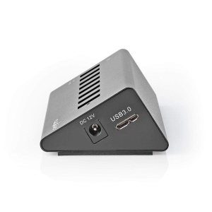 Hub USB NEDIS UHUBUP3810BK - 8 Porturi USB 3.0, Alimentare Externa, Aluminiu - Img 8