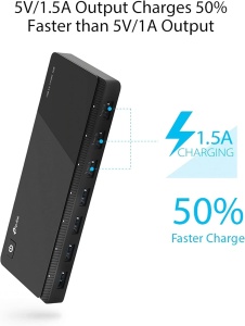Hub USB TP-Link UH700, 7 porturi, USB 3.0, alimentare, incarcare rapida - Img 3