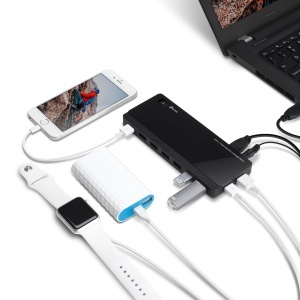 Hub USB TP-Link UH720, 7 porturi USB 3.0, 5 Gbps, 2 porturi de incarcare 5V2.4A - Img 5