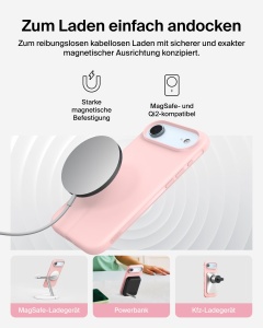 Husa de protectie Belkin SheerForce pentru iPhone Air, Magenta, subtire si rezistenta - Img 5