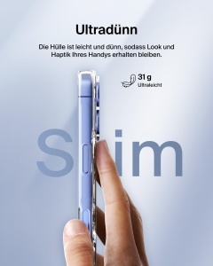 Husa iPhone 16 Belkin SheerForce, transparenta, MagSafe, rezistenta la socuri - Img 7
