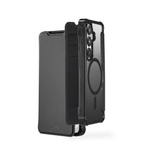 Husa magnetica Hama Extreme Protect pentru Samsung Galaxy S26, neagra, rezistenta la socuri