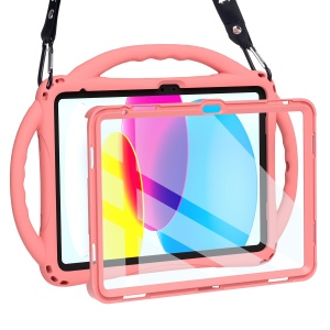 Husa pentru iPad TOPESCT A16 11 inch, din silicon prietenos cu copiii, cu maner si suport