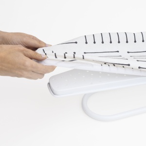 Husa pentru masa de calcat Rayen, 61,5x21,5 cm, 100 bumbac, alb - Img 6