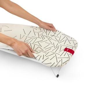 Husa pentru masa de calcat Rayen EasyClip, 72x31 cm, 100 bumbac - Img 3