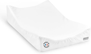 Husa pentru salteluta de infasat Beaba Sofalange 100 bumbac organic lavabila Gri - Img 4