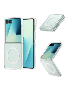 Husa pentru Samsung Galaxy Z Flip8 Belkin, Transparenta, Kratzfest, Protectie UV