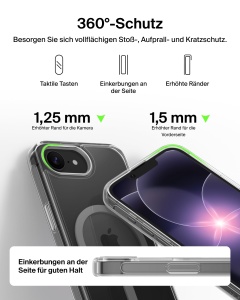 Husa pentru telefon Belkin SheerForce Clear Lite, ultraduna, MagSafe, transparenta - Img 7