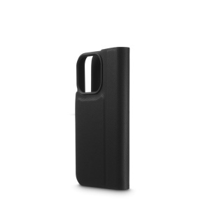 Husa pentru telefon Hama pentru iPhone 15 Pro, neagra, cu suport si compartiment pentru carduri - Img 10