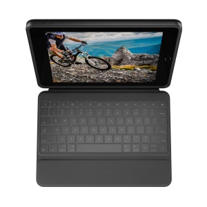 Husa rugged pentru iPad Logitech Rugged Folio, compatibila cu iPad 7 si 8 - Img 6