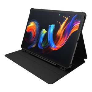 Husa tableta TCL NXTPAPER 11 Plus, PU-Leder, Neagra, cu suport stilou