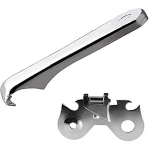 Ibili 785600 Deschizator de conserve si sticle din nichel culoare argintie