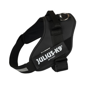 IDC Powerharness, Marime: 2/XL, Negru - Piele artificiala