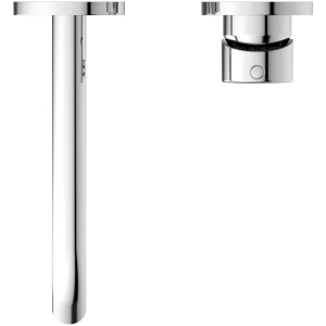 Ideal Standard A6938AA Baterie de perete Ceraline, culori cromate, Bocca da 20 cm - Img 5