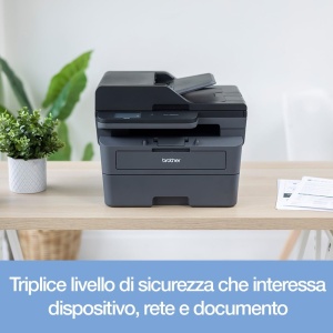 Imprimanta multifunctionala Brother DCP-L2665DW Laser Monocrom Wi-Fi Duplex ADF - Img 6