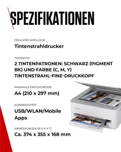 Imprimanta multifunctionala Canon PIXMA TS4151I, wireless, compacta, duplex - Img 6