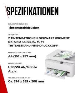 Imprimanta multifunctionala Canon PIXMA TS7550I, conectivitate WLAN, ADF 35 foi - Img 6