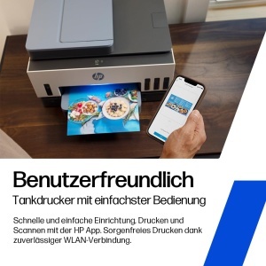Imprimanta multifunctionala HP Smart Tank 7305 Wi-Fi Duplex ADF Rezervor mare de cerneala - Img 5