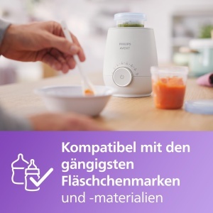 Incalzitor biberoane Philips Avent SCF35800 Premium Tehnologie inteligenta Functie de oprire automata - Img 6