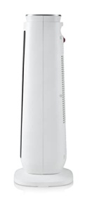 Incalzitor ceramic DOMO DO7347H cu temporizator - Design turn - 2000 W, alb/negru - Img 3