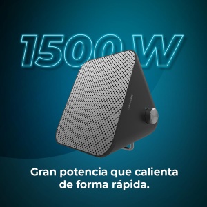 Incalzitor de masa ceramica Cecotec ReadyWarm 1500 Max Design ceramic. 1500 W, termostat reglabil si 3 moduri de functionare, suprafata de acoperire de 15m2 - Img 2