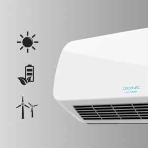 Incalzitor de perete ceramic Cecotec ReadyWarm 5200 Box Ceramic 2000W ecran LED si telecomanda regulator de temperatura cu doua niveluri de putere si  - Img 2