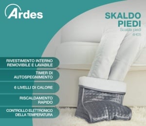 Incalzitor electric de picioare ARDES AR4H05, 100W, 6 trepte de incalzire, lavabil - Img 7