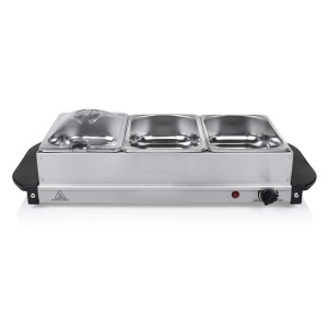 Incalzitor pentru bufet Tristar BP-6283, 4.2 litri, 200W, argintiu