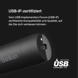 Incarcator auto Belkin BoostCharge 30W, USB-C, compact, rapid - Img 3