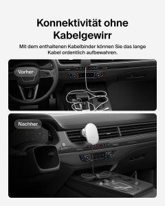 Incarcator auto fara fir Belkin BoostCharge Pro, 15W, MagSafe, cu cablu USB-C - Img 6