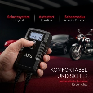Incarcator de baterii AEG LD 6.0, 612V, 6A, 9 trepte de incarcare, negru - Img 5