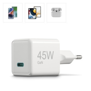 Incarcator rapid Hama, 45W, USB-C, mini format alb - Img 5