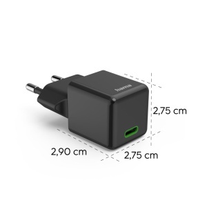 Incarcator rapid Hama cu cablu USB-C, 25W, 1,5m, negru - Img 6
